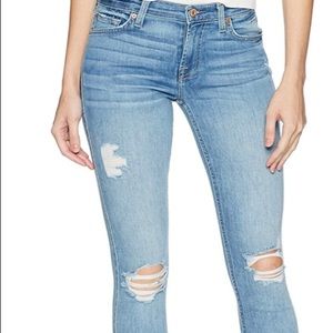 7 For All Mankind Gwenevere Distressed Skinny Jean